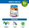 Нови Играчки за Учене на Букви - 26 Сладоледени Конуси Learning Resources, снимка 5