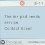 Чистене на Epson E-11 грешка, нулиране на Waste ink брояч на всички Epson L и ЕТ серии, снимка 1