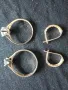 злато пръстени обеци, снимка 2