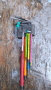 WERA Multicolour TORX BO имбусни ключове , снимка 1