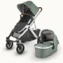 Бебешка количка UPPAbaby VISTA V2 Emmett Green Melange, снимка 1