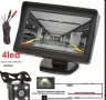 Задна Камера за Паркиране 5MP HD  с монитор паркиране сензор парктроник 4LED HD НОВО, снимка 5