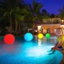 Hawofly 2 броя плаващи LED светлини за басейн, соларни надуваеми топки, 16 цвята, дистанционно, снимка 7