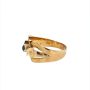 Златен дамски пръстен 2,11гр. размер:57 14кр. проба:585 модел:17122-4, снимка 2