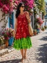 Индийски рокли 18 цвята - код 1398, снимка 8