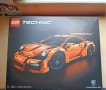LEGO Technic 42056 Porsche 911 GT3 RS – 100% пълен, с кутия и книжка, снимка 6