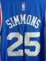 Philadelphia #25 Simmons Adidas оригинален потник Филаделфия NBA , снимка 3