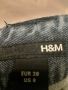 Дънкова пола H&M, снимка 1 - Поли - 45154350