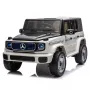 Акумулаторен джип Mercedes EQG Electric G-Class 12V с отварящи се врати меки гуми 4x4, снимка 6