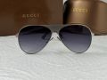 Gucci 2024 мъжки дамски унисекс слънчеви очила авиатор 5 цвята, снимка 11