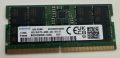 Samsung 16GB RAM DDR5 4800 Mhz PC5-4800B SO DIMM, снимка 1