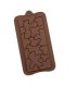 Пъзел камуфлажен цяла плочка шоколадов блок шоколад силиконов молд форма фондан шоколад гипс, снимка 2