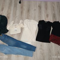 Дамски дрехи Zara , снимка 1 - Дънки - 45314572