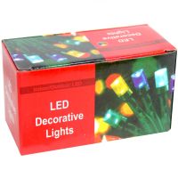 Коледни LED лампички, 100бр лампички, снимка 4 - Декорация за дома - 45580152