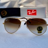 Ray-Ban RB3025 висок клас унисекс слънчеви очила Рей-Бан дамски мъжки минерално стъкло, снимка 5 - Слънчеви и диоптрични очила - 45255844