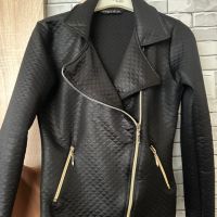 Черно тънко  дамско яке , снимка 1 - Сака - 46214191