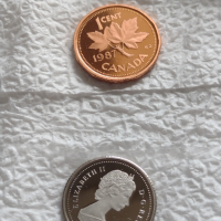 Лот монети 12 броя Канадски долара, центове непипани мат гланц перфектно състояние 43634, снимка 7 - Нумизматика и бонистика - 45020832