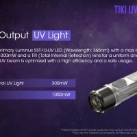 Nitecore Tiki UV фенер за ключодържател, снимка 6 - Къмпинг осветление - 45403697