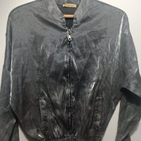 Ново лъскаво сиво якенце, снимка 3 - Якета - 45531062