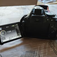 Идеален DSLR фотоапарат Nikon D5100 с обектив 55-200 1:4-5.6 GII ED, снимка 3 - Фотоапарати - 45301483