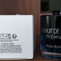 Yves Saint Laurent La Nuit de L'Homme Bleu Électrique EDT - тоалетна вода за мъже, снимка 2 - Мъжки парфюми - 44968305