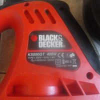 Саблен Реципрочен Тандемен Трион-ОРИГИНАЛЕН Английски BLACK DECKER-400 Вата-В Куфар-ОТЛИЧЕН-ПочтиНов, снимка 13 - Други инструменти - 45112148