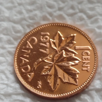 Лот монети 12 броя Канадски долари, центове непипани мат гланц перфектно състояние 42641, снимка 8 - Нумизматика и бонистика - 45021269