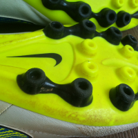 NIKE TIEMPO Real Leather Football Boots Размер EUR 45 / UK 10 бутонки 119-14-S, снимка 15 - Спортни обувки - 44979182