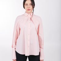 Дамска Риза Art Style - Розова, снимка 1 - Ризи - 45074730