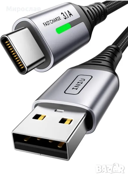 INIU USB A към USB C кабел,, снимка 1