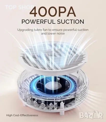 Нов Тих уред за събиране на прах за нокти – салон и домашна употреба, снимка 1