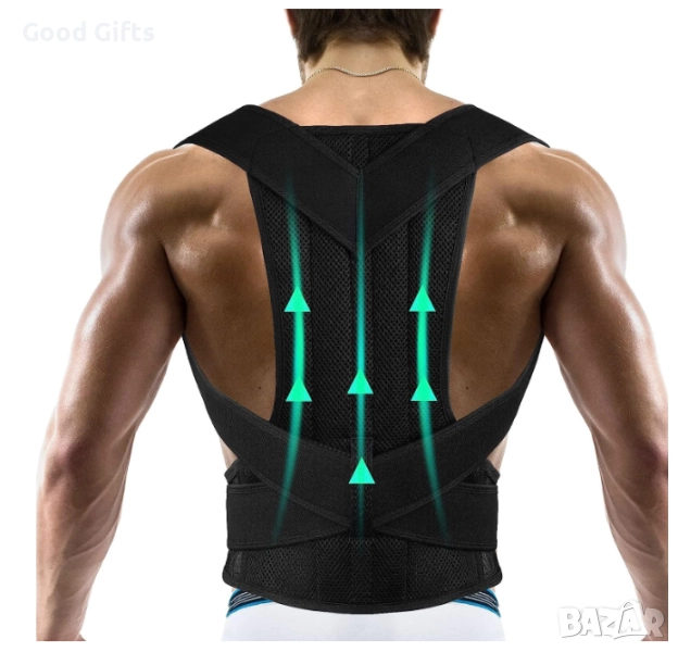 Коректор за правилна стойка – универсален регулируем колан за гръб, снимка 1