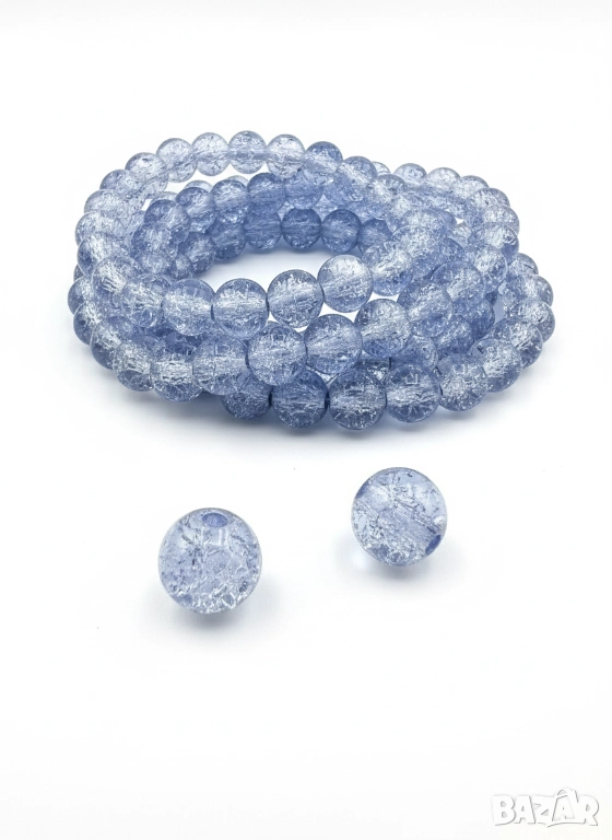 Стъклени Мъниста за Бижута 10мм 8мм 6 мм 4мм J272, снимка 1