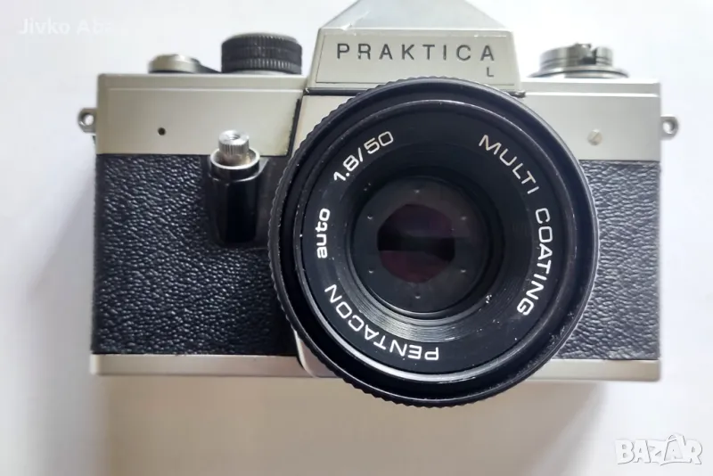 Practica L + Pentacon 50мм/1.8 на M42, снимка 1