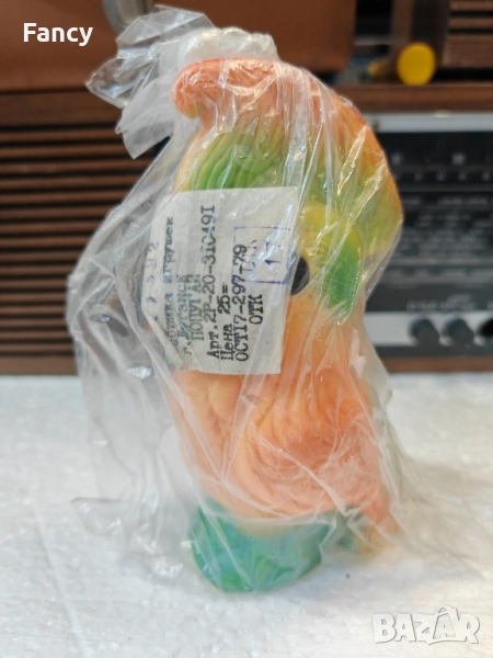 Нова гумена играчка Папагал, снимка 1