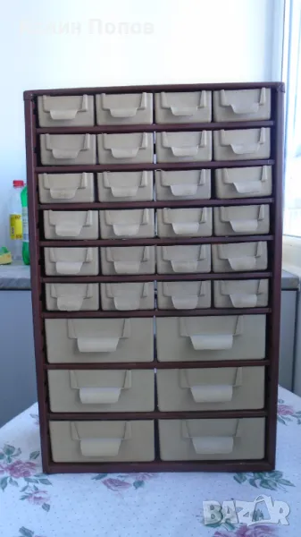 Органайзер за електронни компоненти за стена, снимка 1