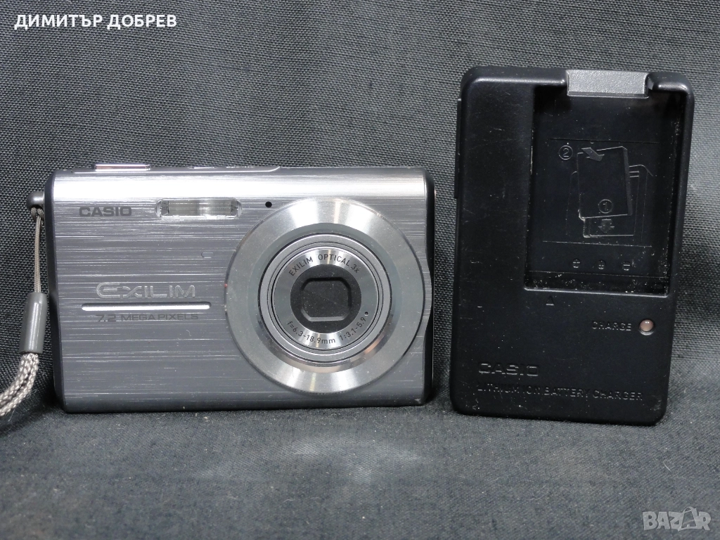 ЦИФРОВ ФОТОАПАРАТ CASIO EXILIM EX-275 7.2MP DIGITAL CAMERA, снимка 1