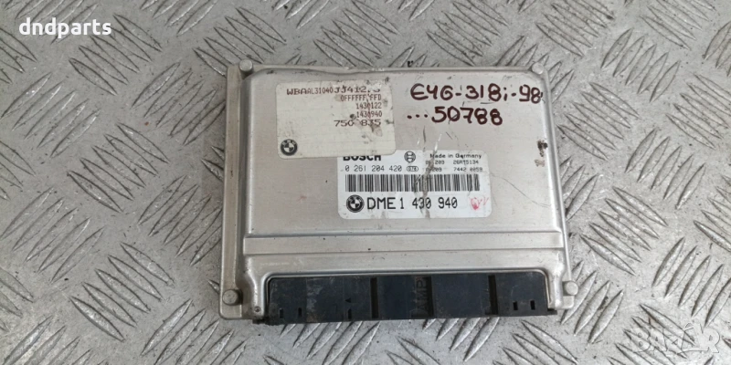 Компютър BMW E46 318i 1998г. 1430940 0261204420, снимка 1