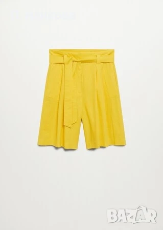 Нови ленени бермуди Манго, снимка 1