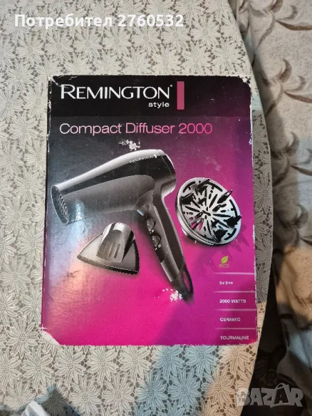 Сешоар Remington Compact Diffuser 2000, снимка 1