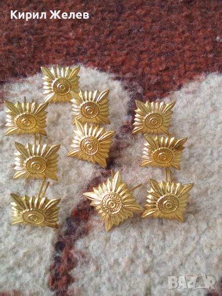 Лот военни вензели 10 броя 51931, снимка 1