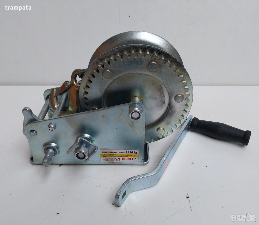 НАЙ ДОБРАТА ОФЕРТА Нова Ръчна лебетка 1130кг Torrex , снимка 1