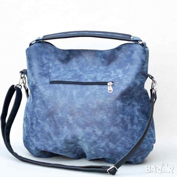 Луксозна модерна дамска чанта с елемент Дървото на живота 40х38 см, снимка 1