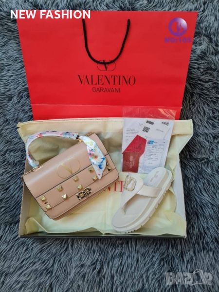 Дамски Чехли Valentino, снимка 1