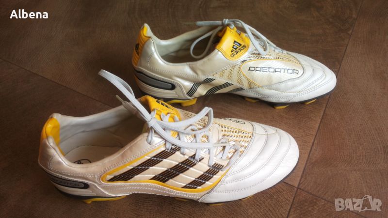 Adidas PREDATOR Football Leather Boots Размер EUR 43 1/3 / UK 9 бутонки естествена кожа 199-14-S, снимка 1