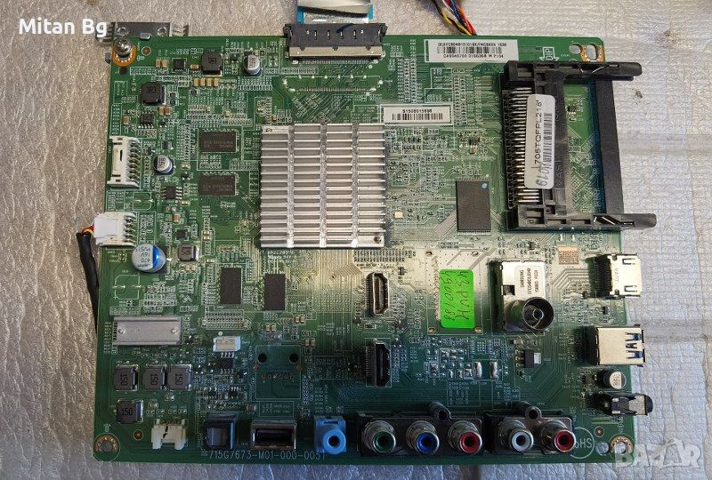 MAIN BOARD 715G7673-M01-000-005T PHILIPS 43PUH4900/88, снимка 1