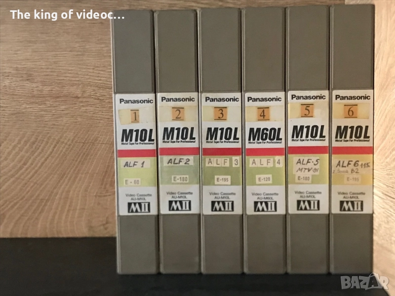 Всички епизоди на Алф ( презаписани на видеокасети ) VHS, снимка 1