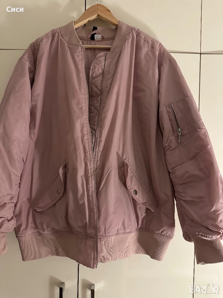 Яке бомбър овърсайз размер м hm, снимка 1