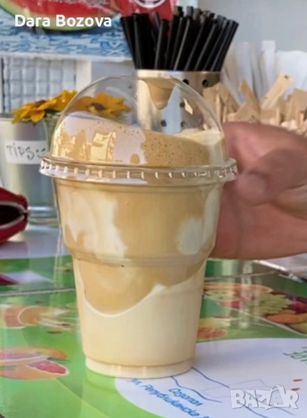 ОФЕРТА!!! Продавам чаши за фреш, фрапе, смути и шишета, снимка 1