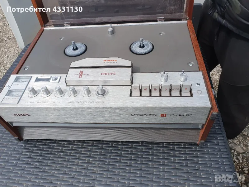 ролков магнетофон Philips 4407, снимка 1